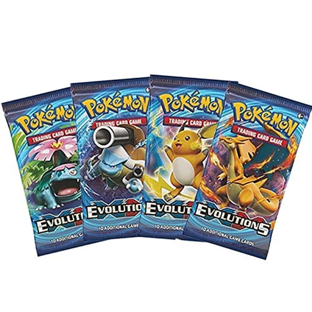 Pokémon TCG: XY Evolutions Booster Pack Full Art Set (x4 packs)
