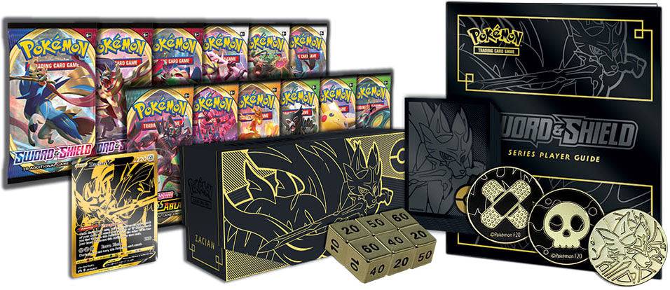 Pokémon TCG: Sword & Shield Elite Trainer Box Plus — Zacian