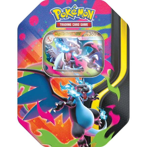 Pokémon TCG: Mega Charizard X ex Tin