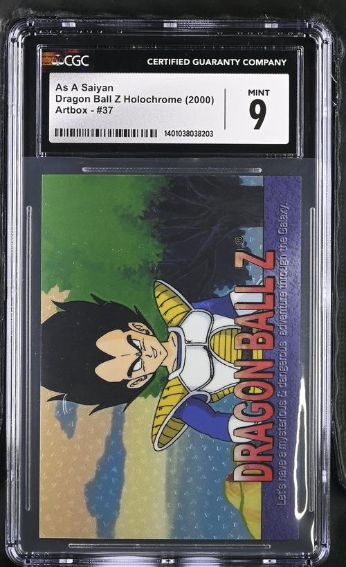 Dragon Ball Z Holochrome #37 – As A Saiyan (CGC Mint 9)
