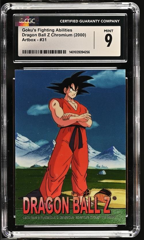 Dragon Ball Z Chromium #31 – Goku's Fighting Abilities (CGC Mint 9)