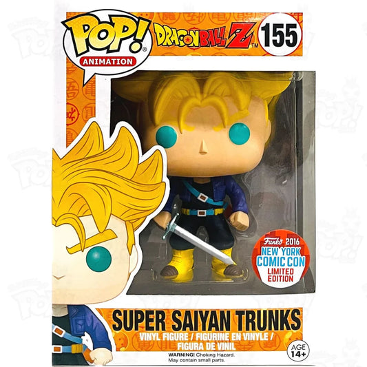 Funko Pop! Dragon Ball Z - Super Saiyan Trunks #155 (NYCC 2016 Limited Edition)
